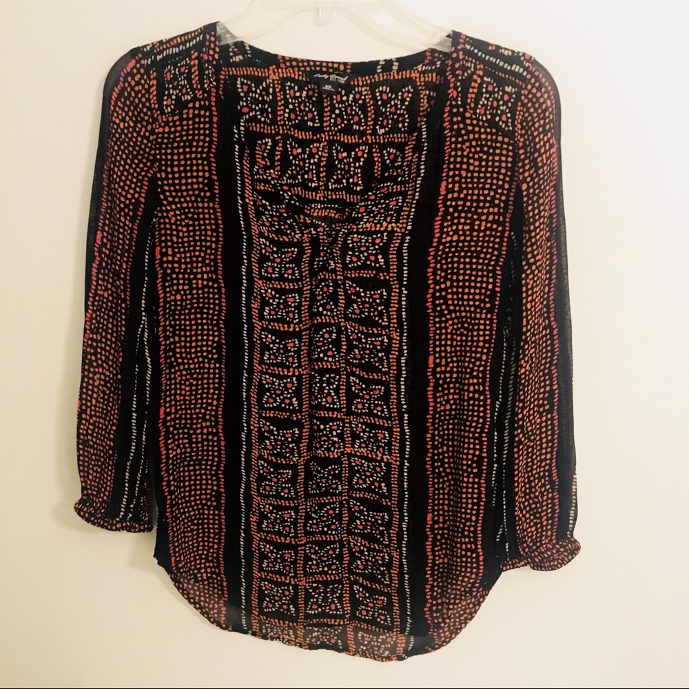 Lucky Brand long sleeve top size XS